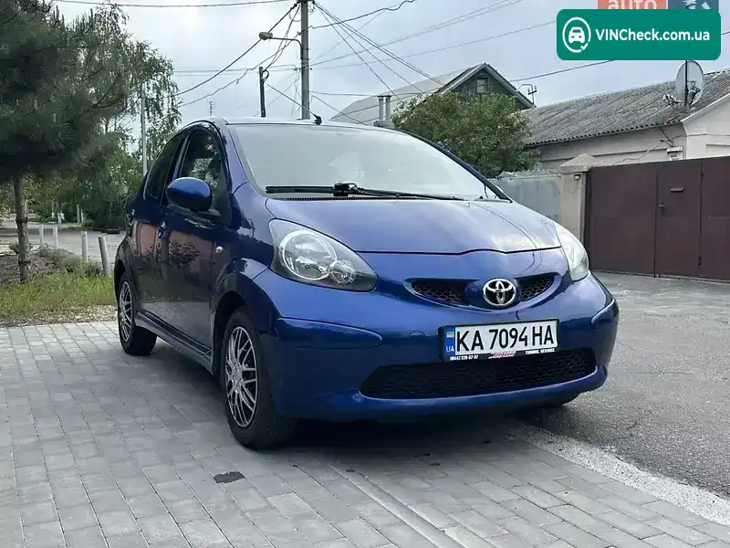 Toyota Aygo 2007, фото з оголошення 2 з 14, VIN JTDKG18C80N183921