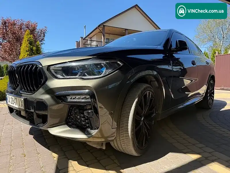 BMW X6 2020, фото з оголошення 1 з 17, VIN WBACY610809C25415