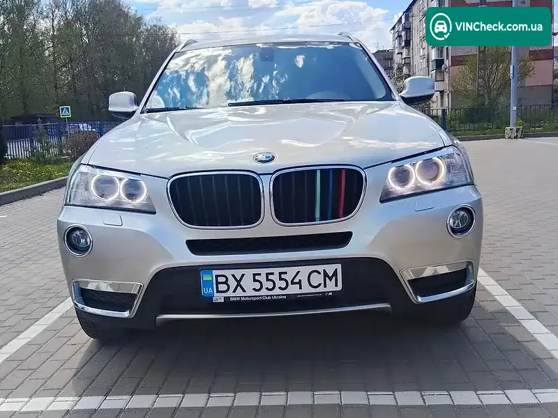 BMW X3 2011, фото з оголошення 2 з 11, VIN WBAWY310X0L554015