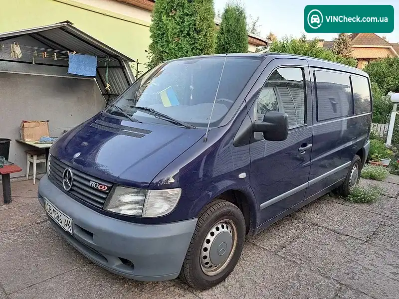 Mercedes-Benz Vito 2003, фото з оголошення 1 з 9, VIN WDF63809413529781