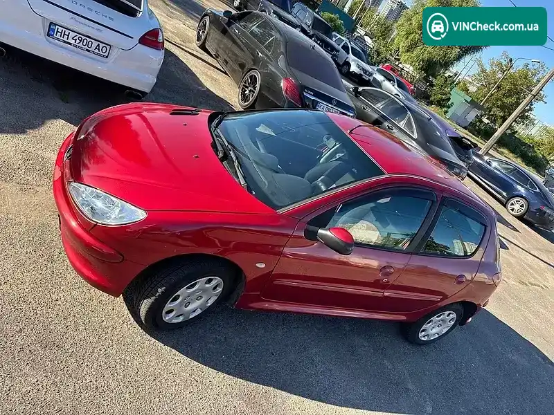 Peugeot 206 2004, фото з оголошення 2 з 10, VIN VF32AKFWR43749834