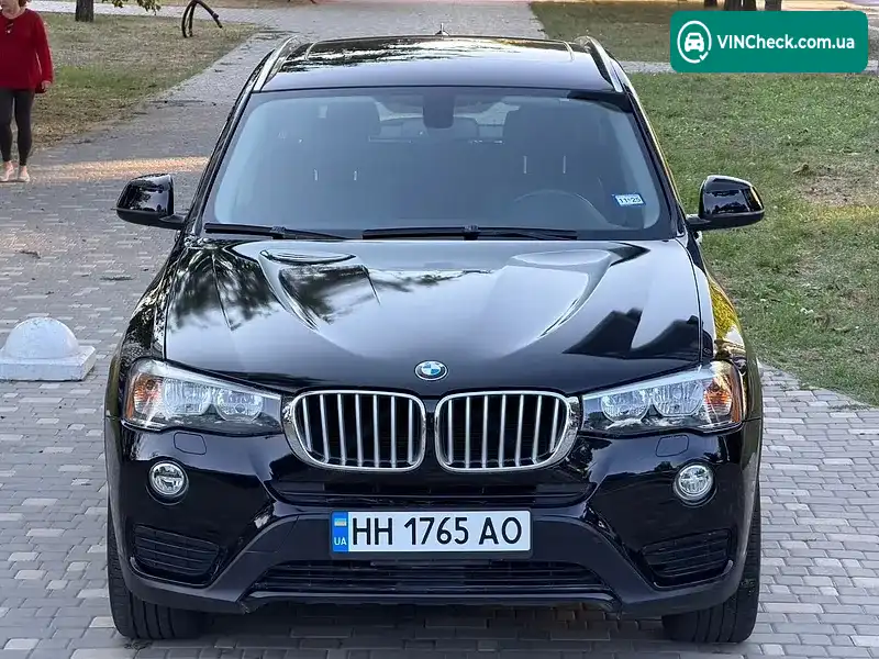 BMW X3 2016, фото з оголошення 2 з 20, VIN 5UXWX9C52H0T00599
