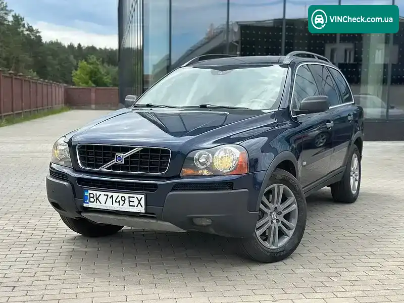 Volvo XC90 2004, фото з оголошення 1 з 10, VIN YV1CZ799741120604