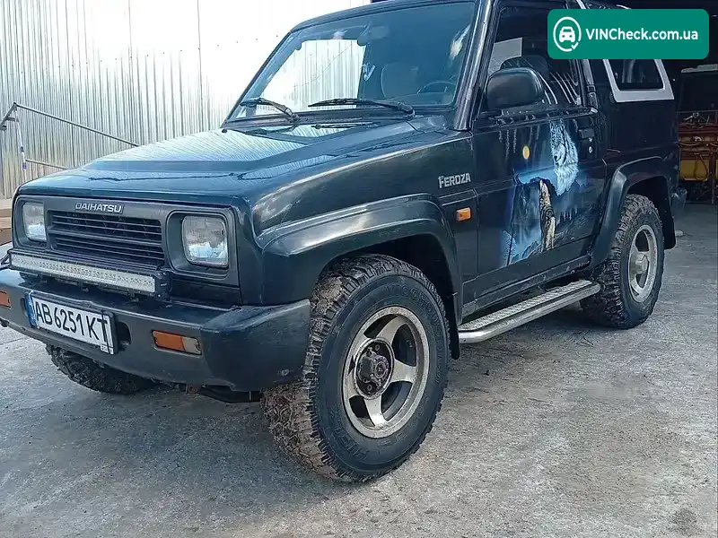 Daihatsu Feroza 1994, фото з оголошення 2 з 4, VIN JDA00F30000074118