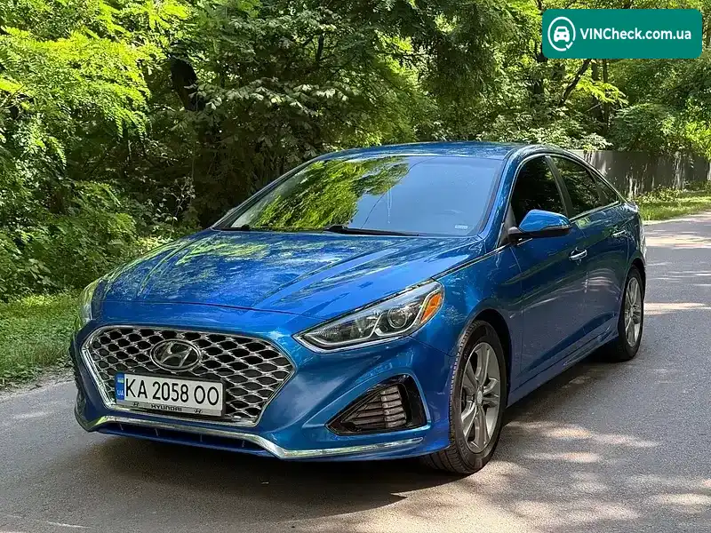 Hyundai Sonata 2019, фото з оголошення 2 з 13, VIN 5NPE34AF7KH777627