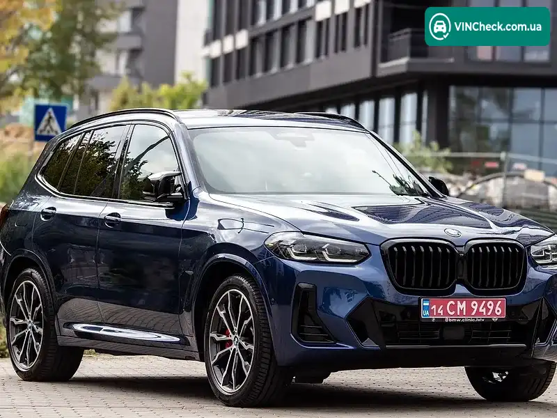 BMW X3 2021, фото з оголошення 1 з 20, VIN 5UX83DP01N9J11424