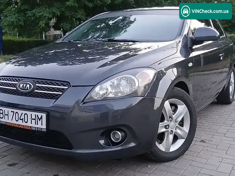 Kia Ceed 2008, фото з оголошення 2 з 20, VIN Y6LFF23328L007472