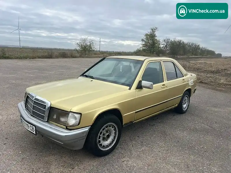Mercedes-Benz 190 1984, фото з оголошення 2 з 15, VIN WBD2010221A112723
