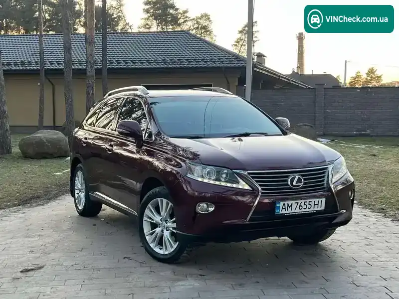 Lexus RX 2012, фото з оголошення 1 з 21, VIN JTJZA11A002436978