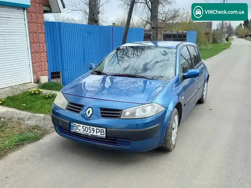 Renault Megane 2003, фото з оголошення 1 з 7, VIN VF1BM0G0628414904