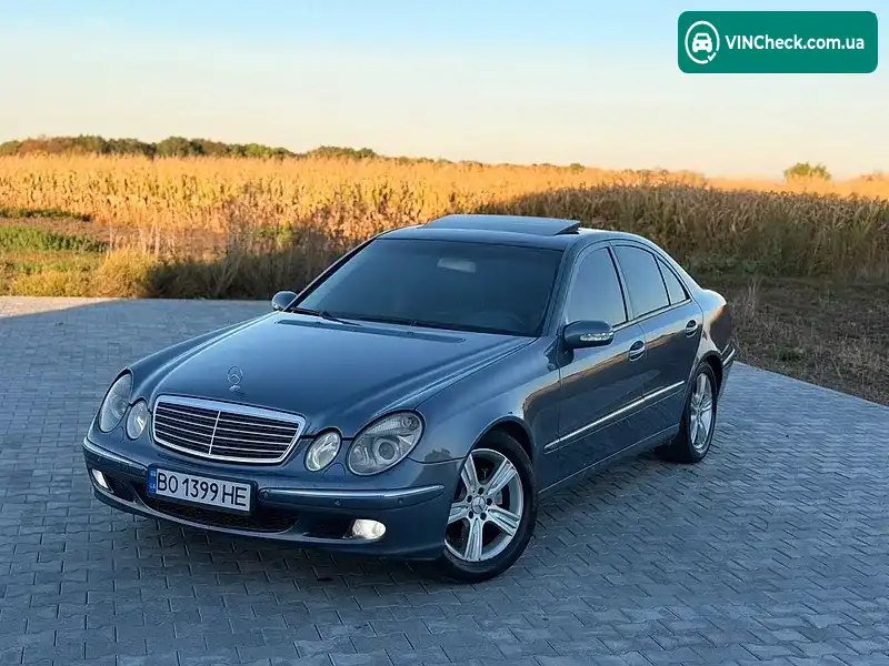 Mercedes-Benz E-Class 2003, фото з оголошення 2 з 20, VIN WDB2110161A297536
