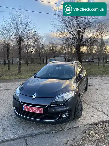Renault Megane 2012, фото з оголошення 1 з 6, VIN VF1KZ140647026283