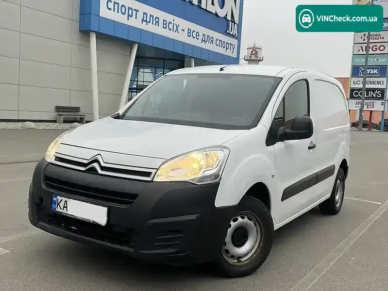 Citroen Berlingo 2016, фото з оголошення 1 з 10, VIN VF77K9HN0GJ817976