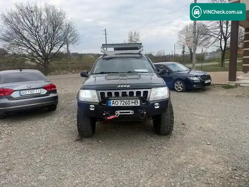 Jeep Grand Cherokee 2002, фото з оголошення 1 з 15, VIN 1J8G2E8A53Y513908