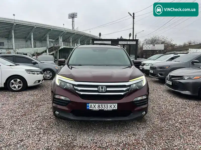 Honda Pilot 2016, фото з оголошення 2 з 21, VIN 5FNYF6H65GB058680