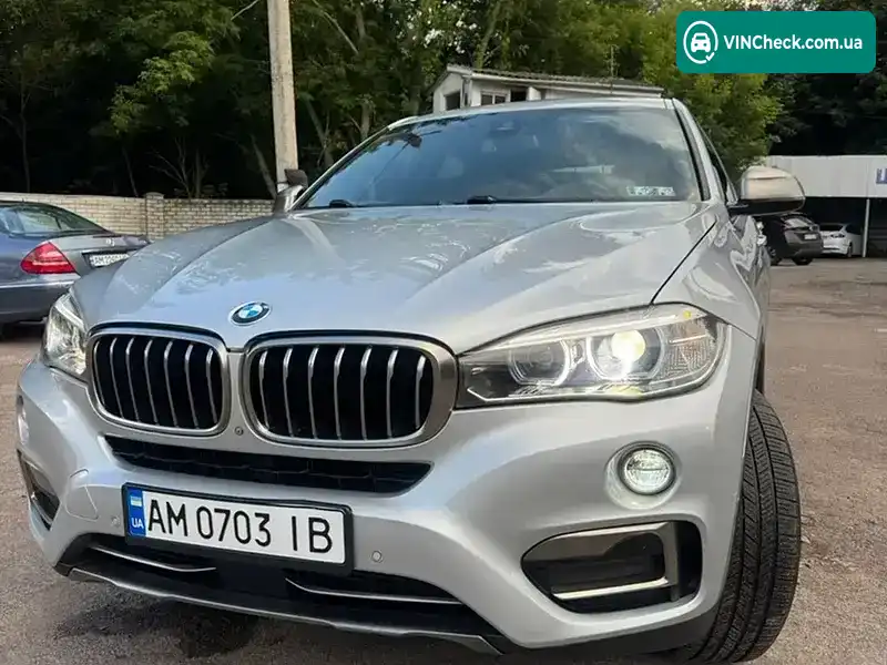 BMW X6 2018, фото з оголошення 1 з 20, VIN 5UXKU0C57K0S97385