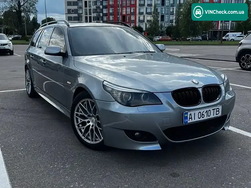 BMW 5 Series 2005, фото з оголошення 1 з 17, VIN WBANJ71020B510345