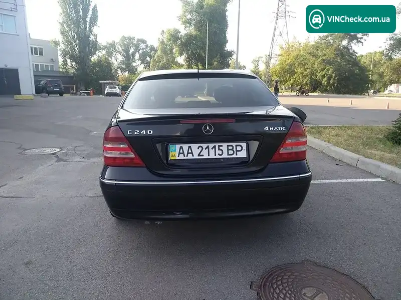 Mercedes-Benz C-Class 2004, фото з оголошення 2 з 20, VIN WDBRF81J55F641885