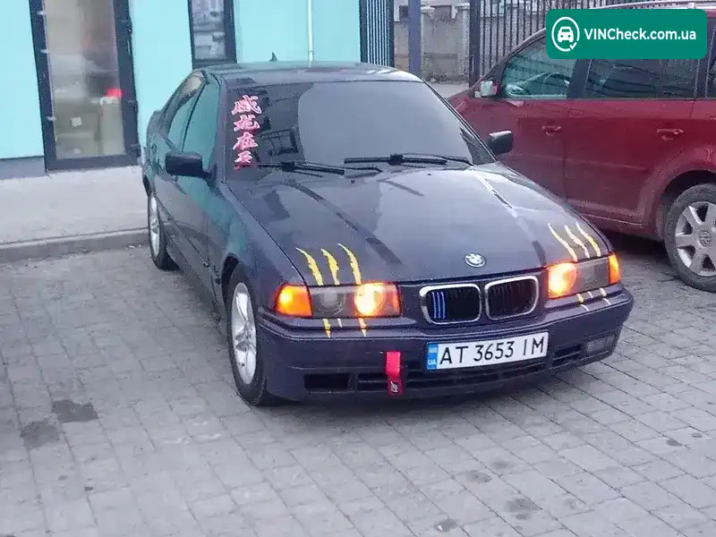 BMW 3 Series 1996, фото з оголошення 1 з 12, VIN WBAAG0106C8537649