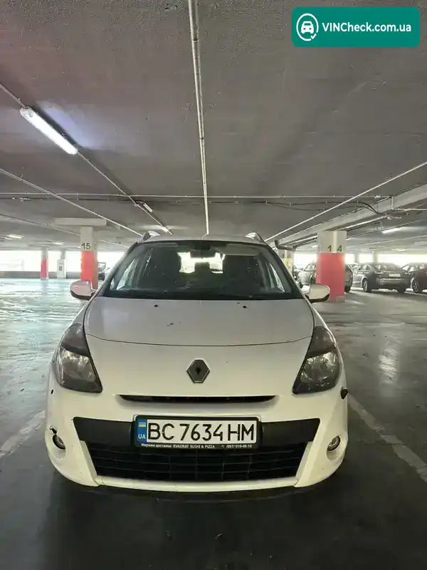 Renault Clio 2012, фото з оголошення 1 з 10, VIN VF1KR2V0H47982696