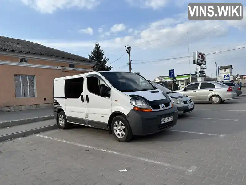 Renault Trafic 2003, фото з оголошення 1 з 19, VIN VF1FLABA54V195916