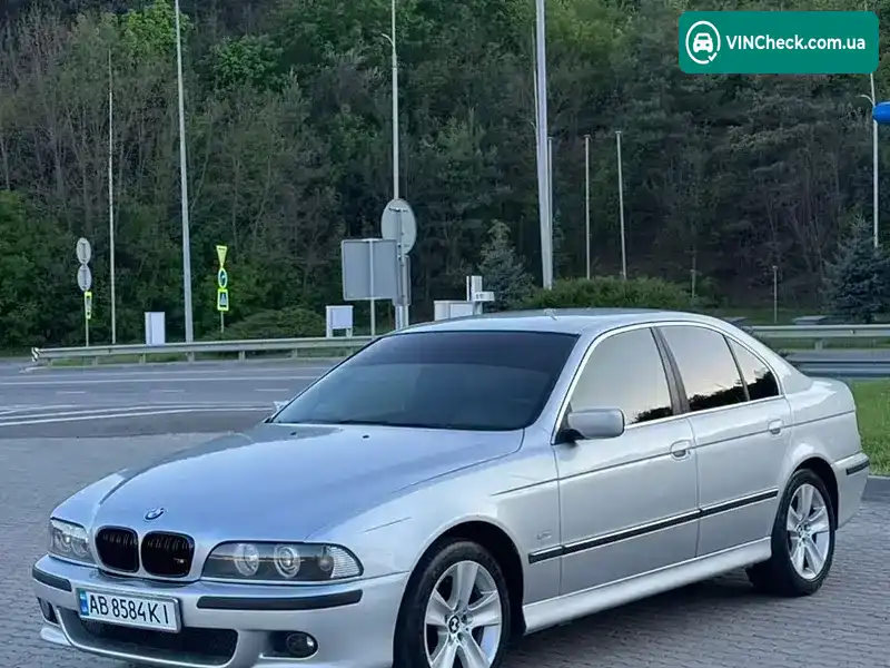 BMW 5 Series 2002, фото з оголошення 1 з 15, VIN WBADM71040GU56374