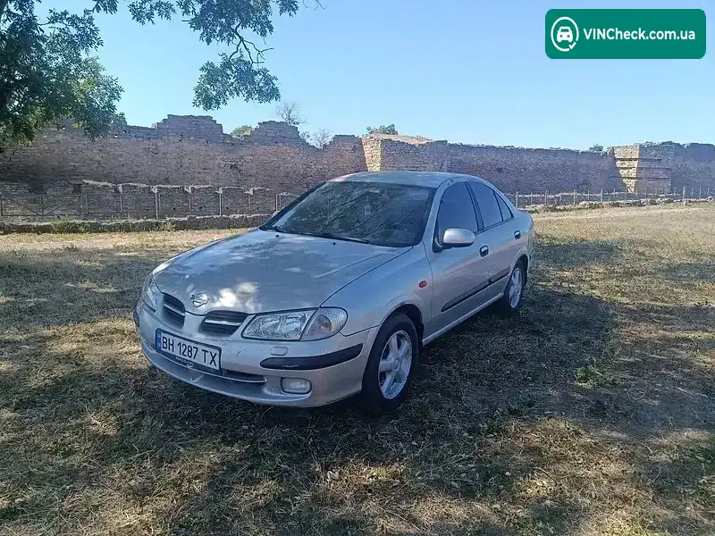 Nissan Almera 2002, фото з оголошення 1 з 13, VIN SJNBAAN16U0246803