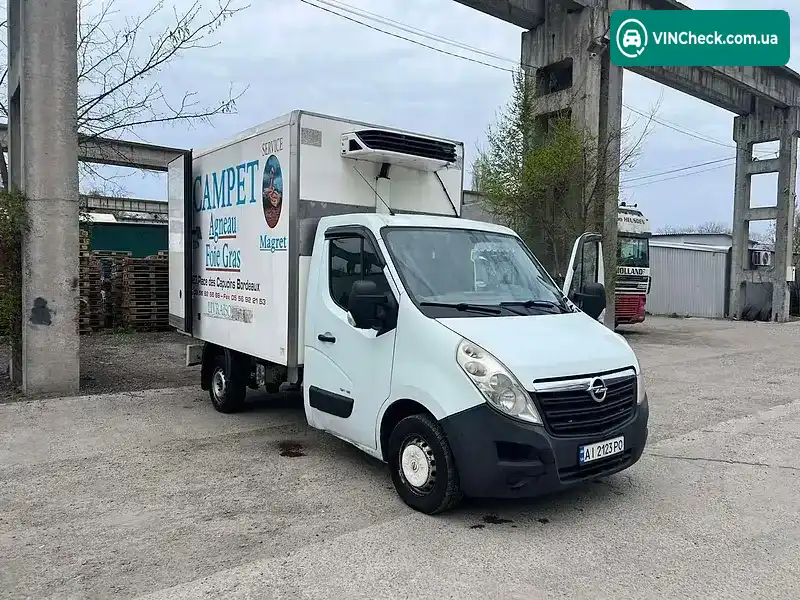Opel Movano 2012, фото з оголошення 1 з 6, VIN W0LVSU4J1CB022809