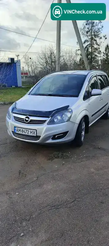 Opel Zafira 2012, фото з оголошення 1 з 20, VIN W0L0AHM75D2018985