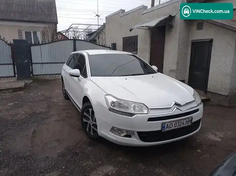 Citroen C5 2011, фото з оголошення 1 з 21, VIN VF7RW9HR8BL513764