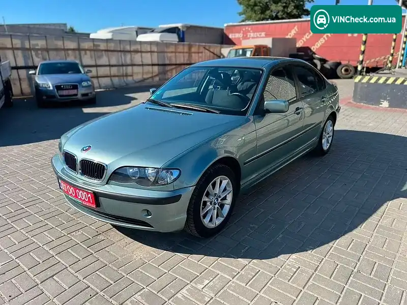BMW 3 Series 2004, фото з оголошення 2 з 20, VIN WBAEY71080KS59035