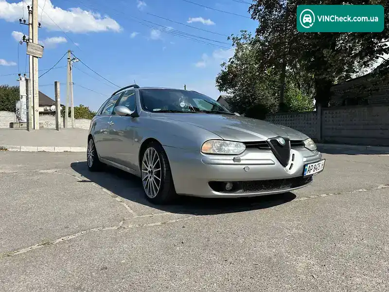 Alfa Romeo 156 2002, фото з оголошення 1 з 20, VIN ZAR93200001292803
