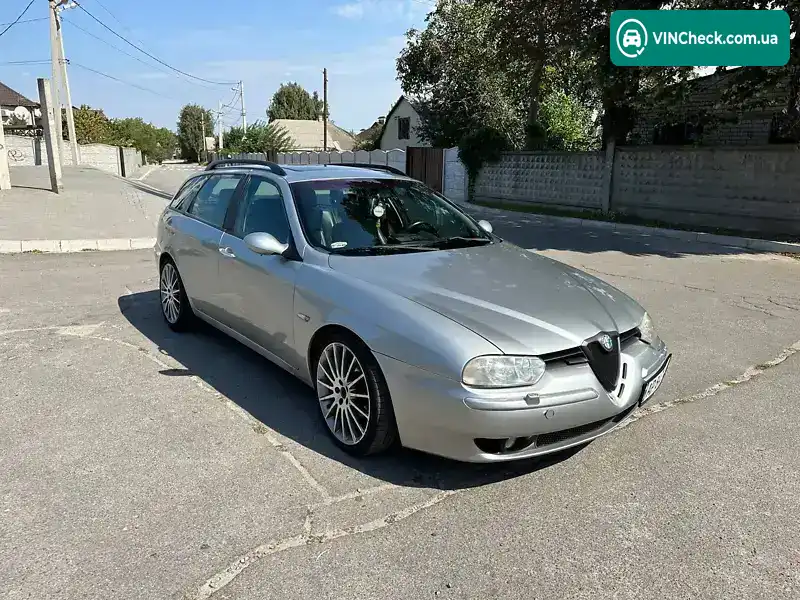 Alfa Romeo 156 2002, фото з оголошення 2 з 20, VIN ZAR93200001292803
