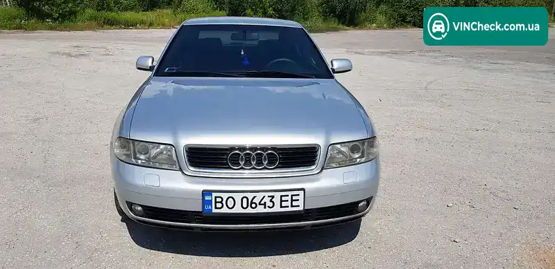 Audi A4 1999, фото з оголошення 1 з 20, VIN WAUZZZ8DZXA323340