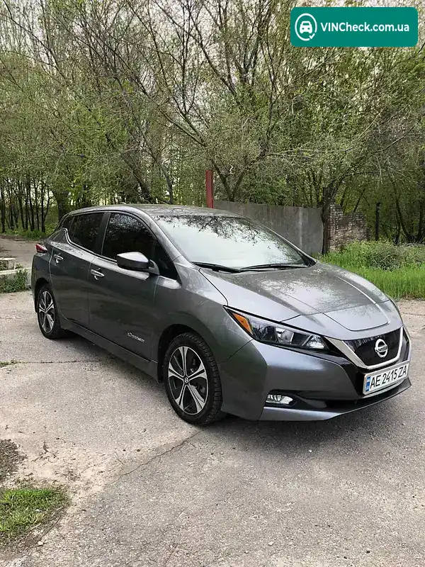 Nissan Leaf 2018, фото з оголошення 1 з 9, VIN 1N4AZ1CP8KC303012