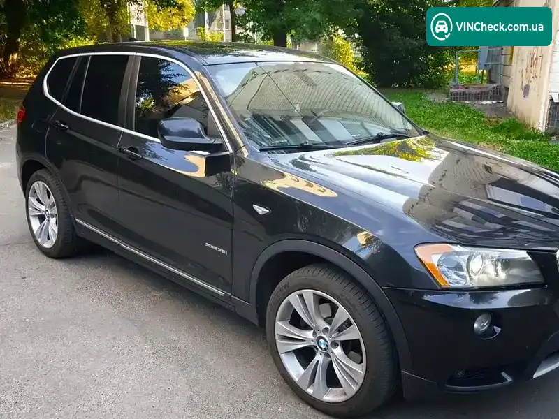 BMW X3 2011, фото з оголошення 2 з 10, VIN 5UXWX7C54BLT78442