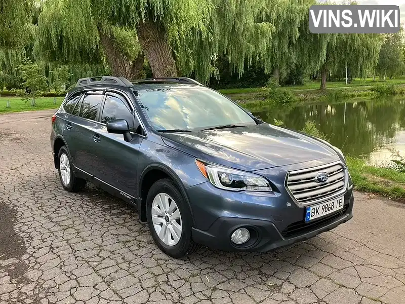 Subaru Outback 2015, фото з оголошення 2 з 16, VIN 4S4BSAEC2F3335291
