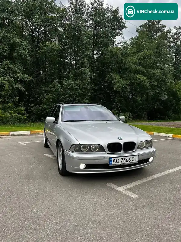 BMW 5 Series 2001, фото з оголошення 2 з 19, VIN WBADP810X0GS97194