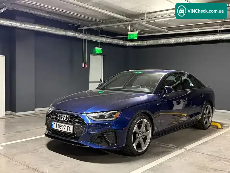 Audi A4 2023, фото з оголошення 2 з 21, VIN WAUEAAF41RN005546