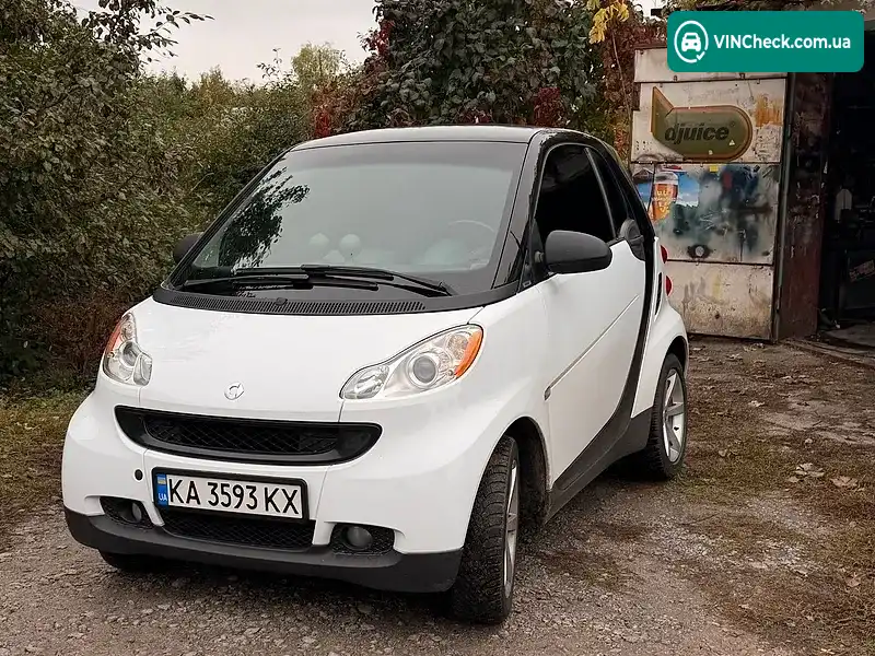 Smart Fortwo 2010, фото з оголошення 2 з 12, VIN WME4513801K370752