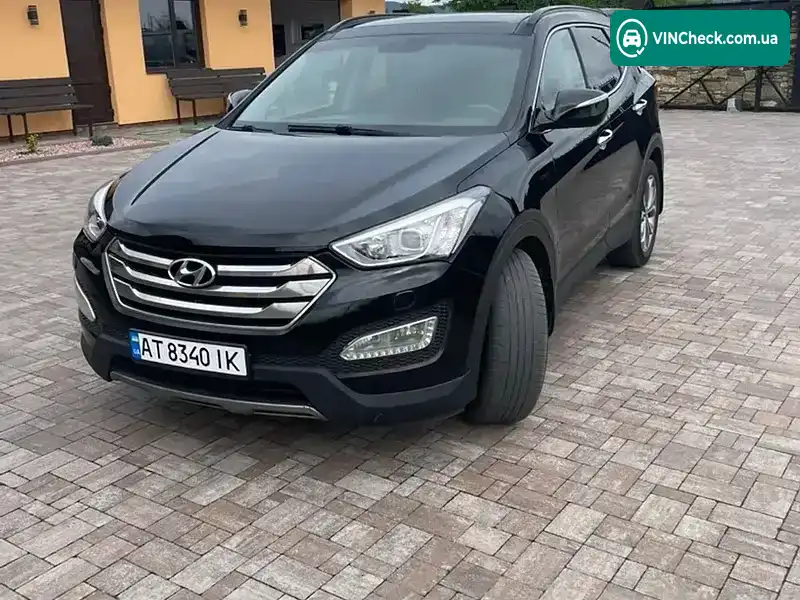 Hyundai Santa FE 2014, фото з оголошення 1 з 10, VIN KMHSU81XDEU301552
