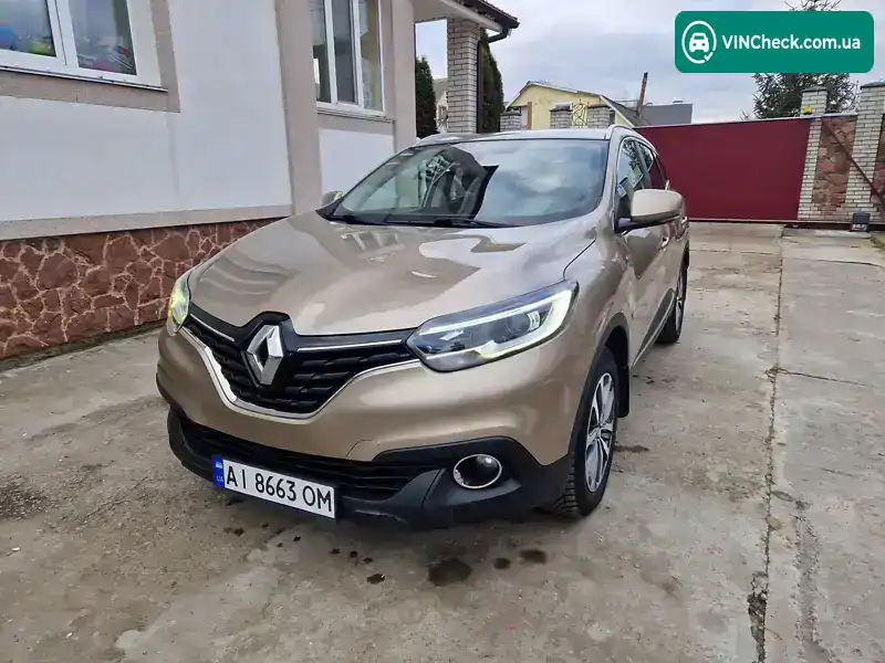 Renault Kadjar 2017, фото з оголошення 1 з 17, VIN VF1RFE00X57426231