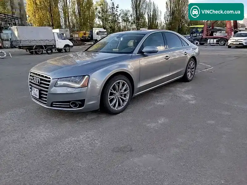Audi A8 2013, фото з оголошення 1 з 15, VIN WAUAGAFD1DN021994