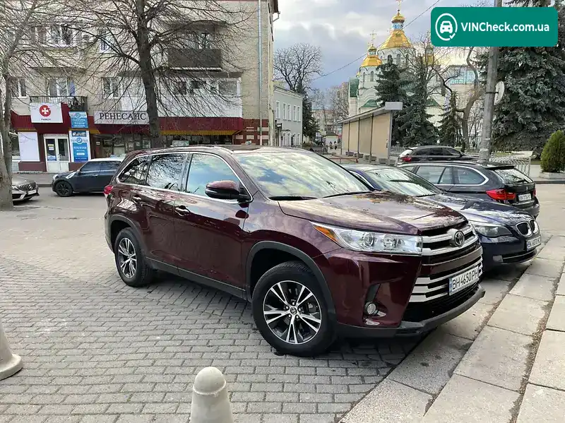 Toyota Highlander 2019, фото з оголошення 1 з 8, VIN 5TDZZRFH3KS340807