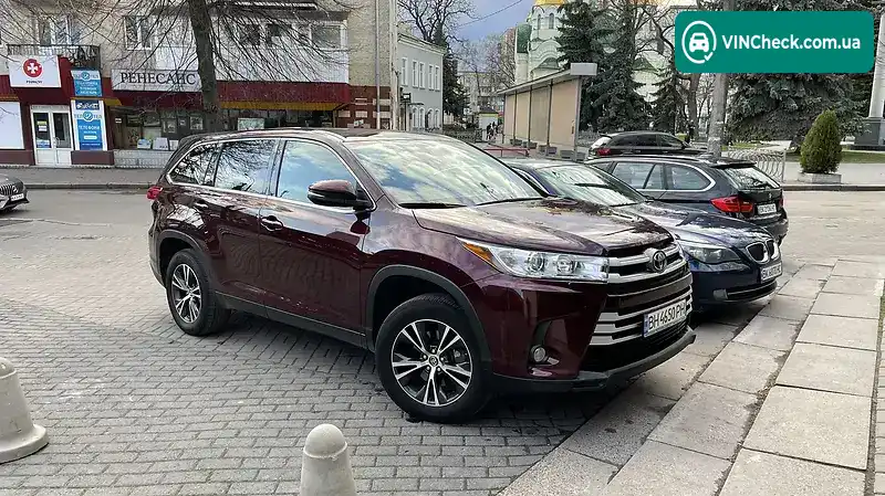 Toyota Highlander 2019, фото з оголошення 2 з 8, VIN 5TDZZRFH3KS340807