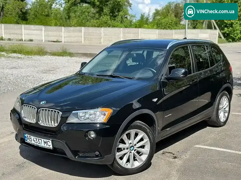 BMW X3 2012, фото з оголошення 1 з 21, VIN 5UXWX9C55D0A30040