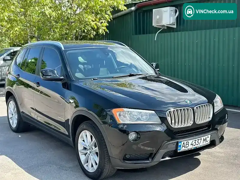 BMW X3 2012, фото з оголошення 2 з 21, VIN 5UXWX9C55D0A30040