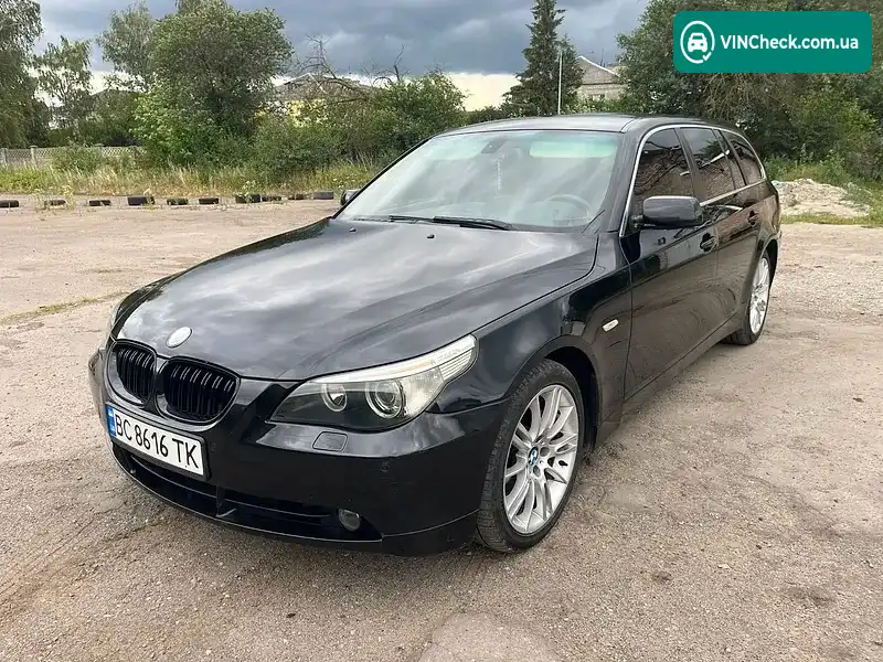 BMW 5 Series 2005, фото з оголошення 2 з 15, VIN WBANJ71000CR15162