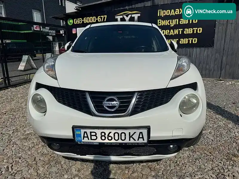 Nissan Juke 2012, фото з оголошення 2 з 10, VIN SJNFANF15U6249287