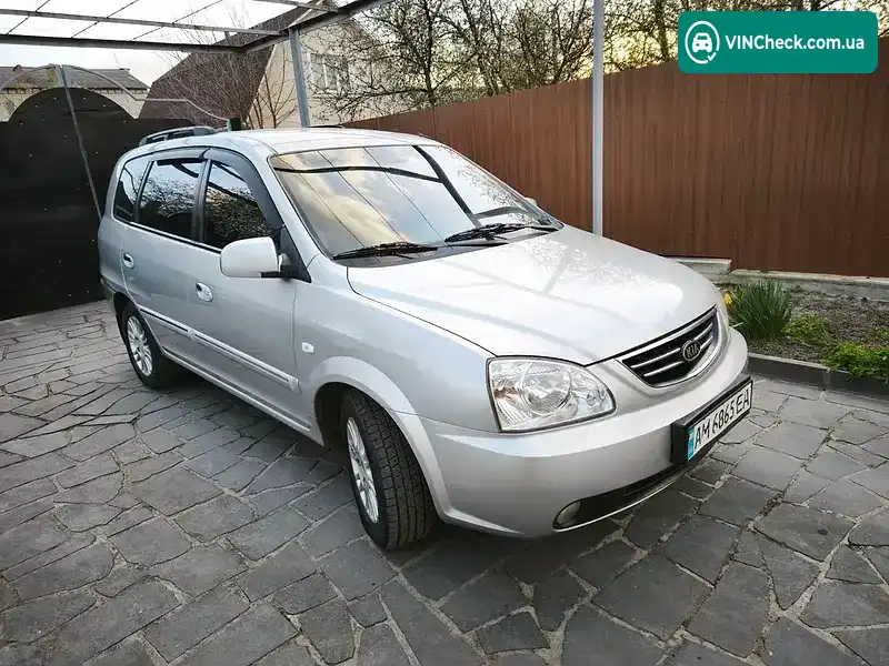 Kia Carens 2004, фото з оголошення 1 з 12, VIN KNEFC524155406942